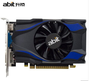 升技（abit）GeForce GT730 64bit/DDR3 入门级家用/办公 独立显卡/ 4G DDR3