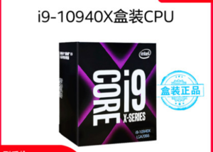 ntel/英特尔十代酷睿i9-10940X盒装CPU台式2066针主机电脑处理器
